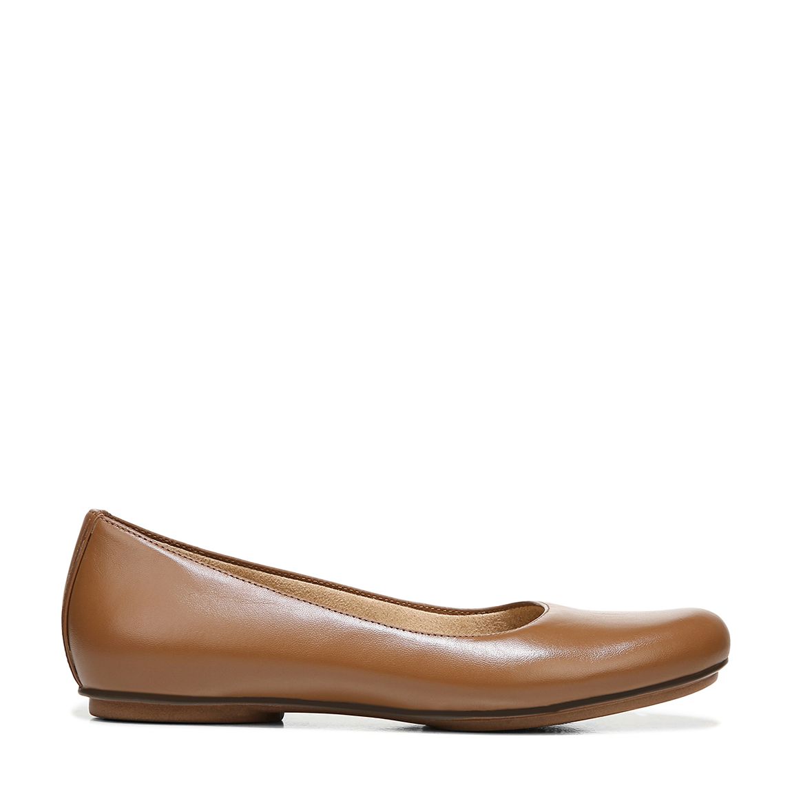 Tan Leather Maxwell Ballet Flat main product photo