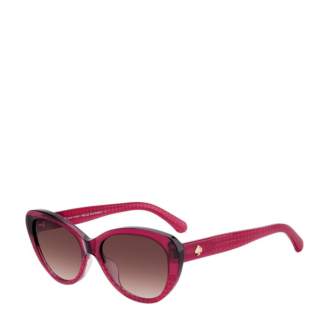 Women's Burgundy Wine Cat Eye Sunglasses 55mm main product photo