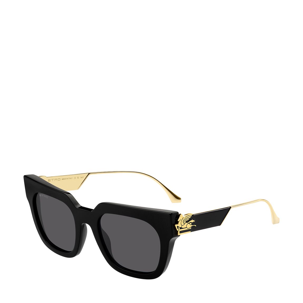 Black Rectangular Sunglasses 52mm main product photo
