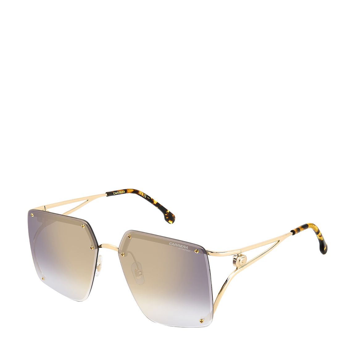 Grey Gold Square Sunglasses 60mm main product photo