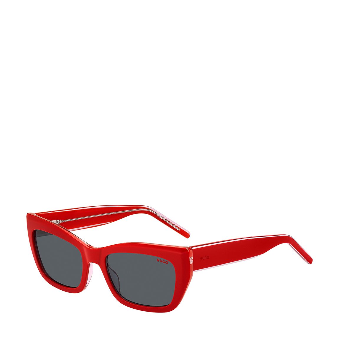 Red Pink Rectangular Sunglasses 54mm main product photo