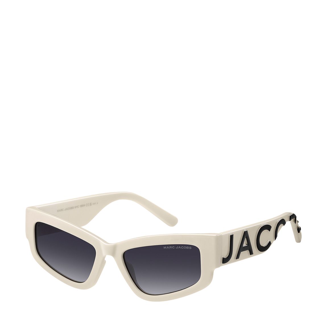 Women's Beige Black Cat Eye Sunglasses 55mm main product photo