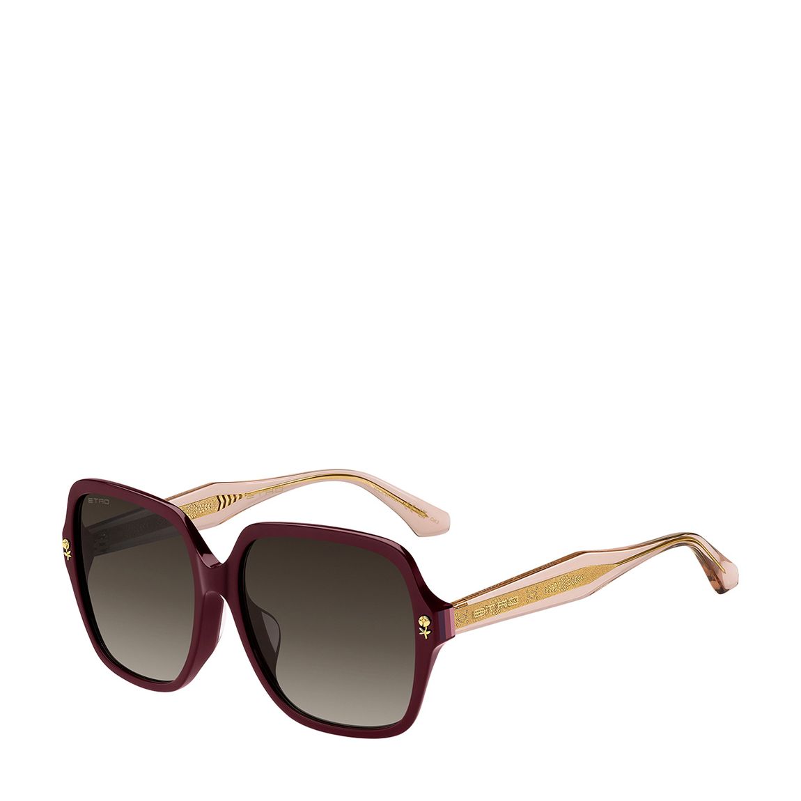 Burgundy Square Sunglasses 59mm main product photo