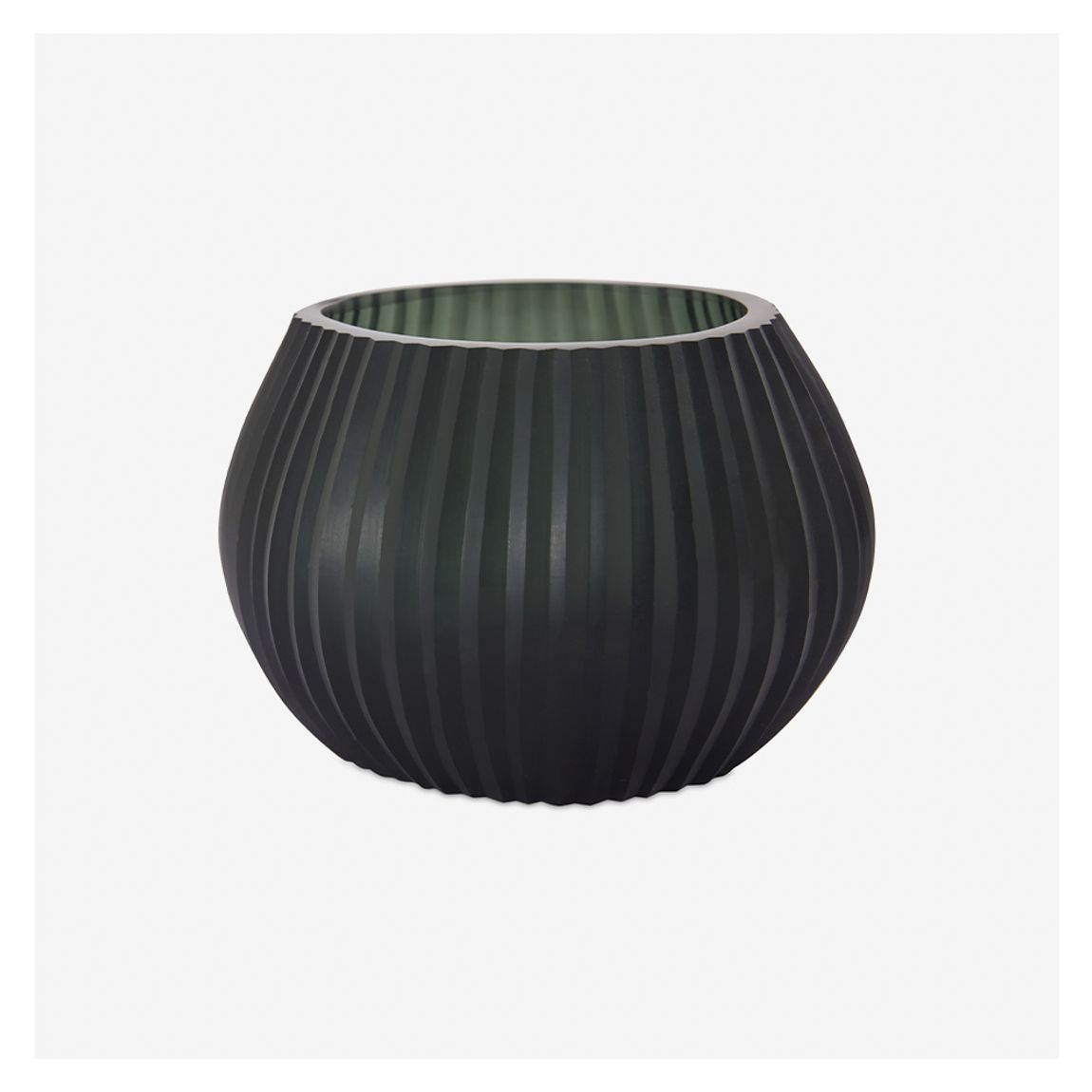 Nagaa Small Vase in Indigo Glass main product photo