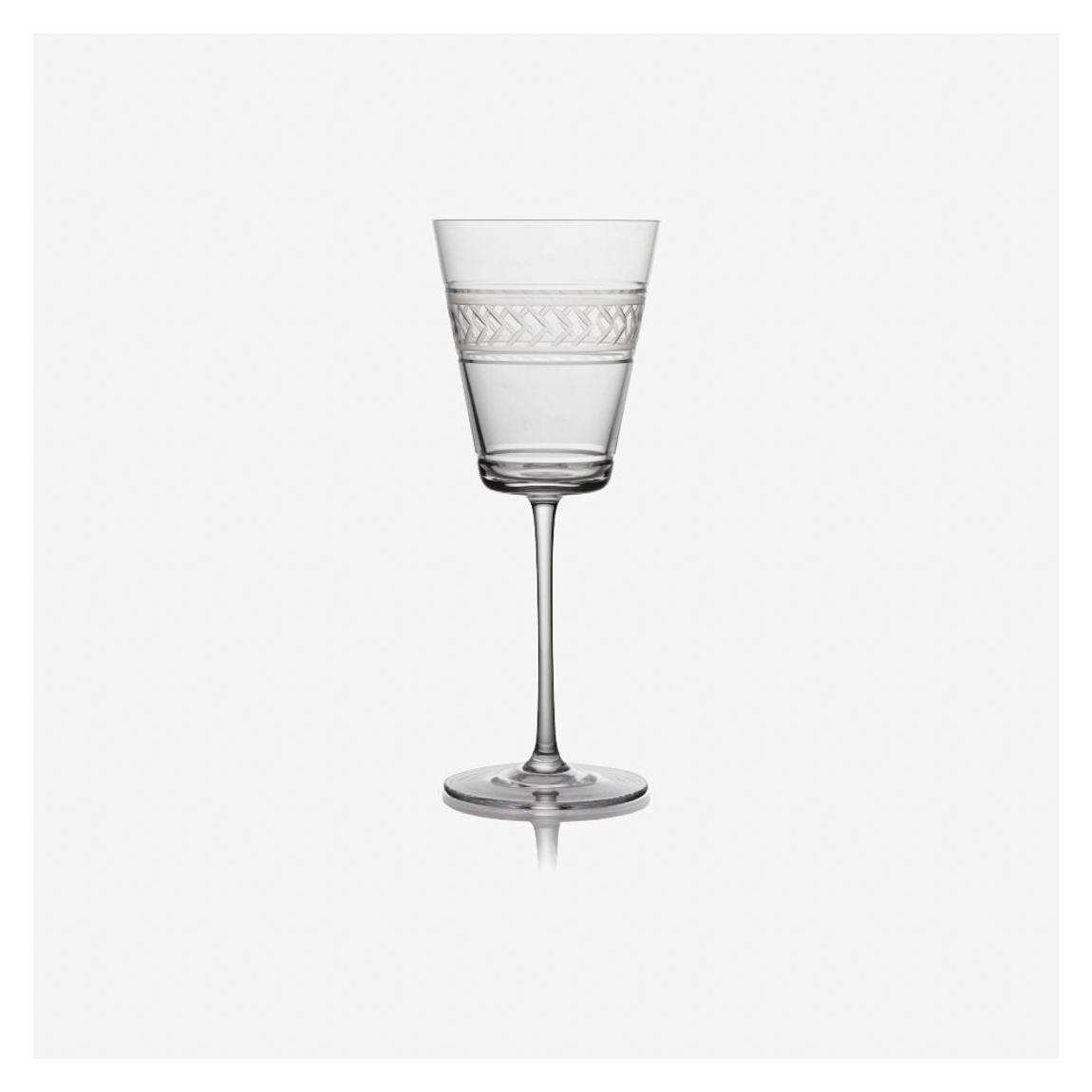 Palace Wine Glass in Clear Crystal Glass main product photo
