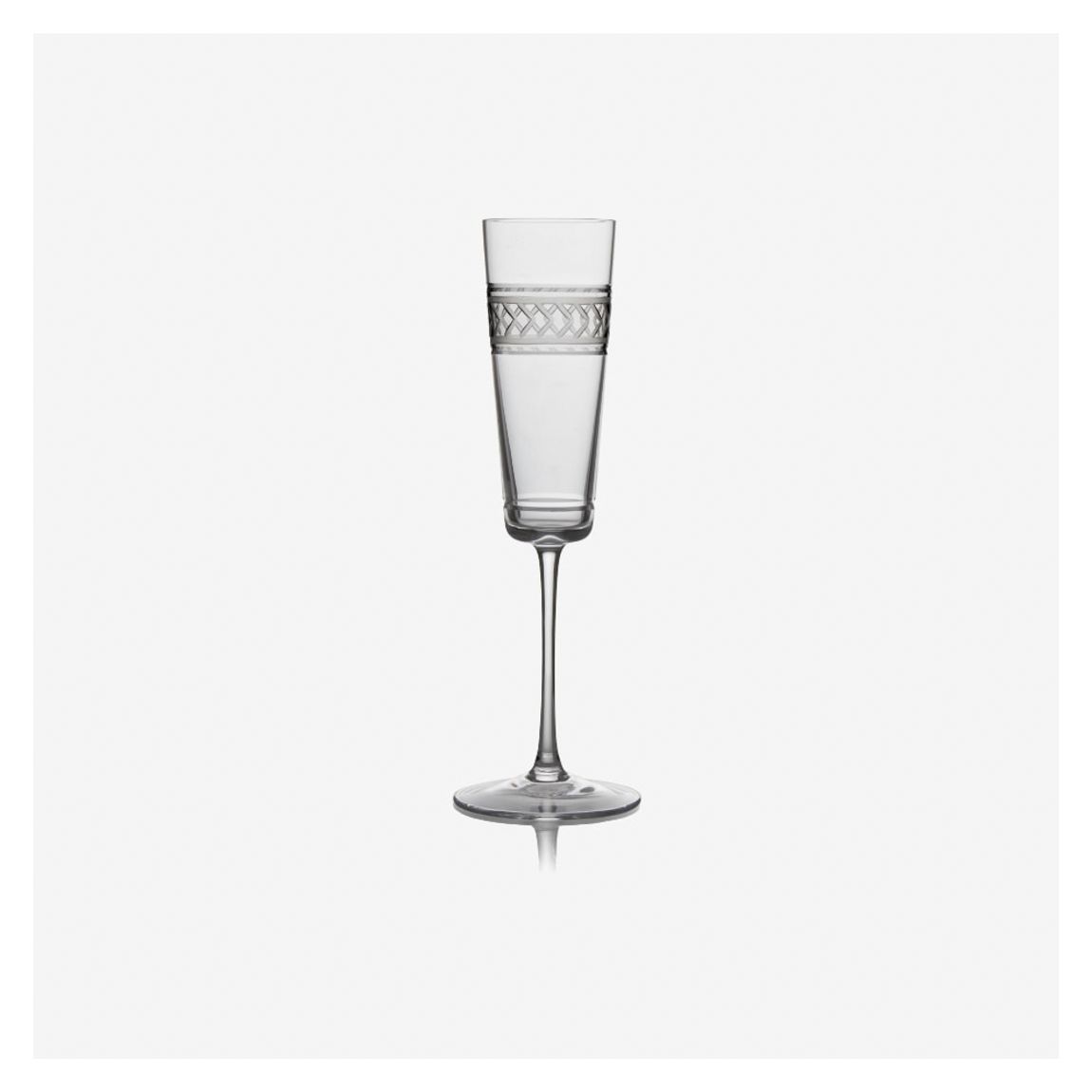 Palace Champagne Flutes in Clear Crystal Glass main product photo