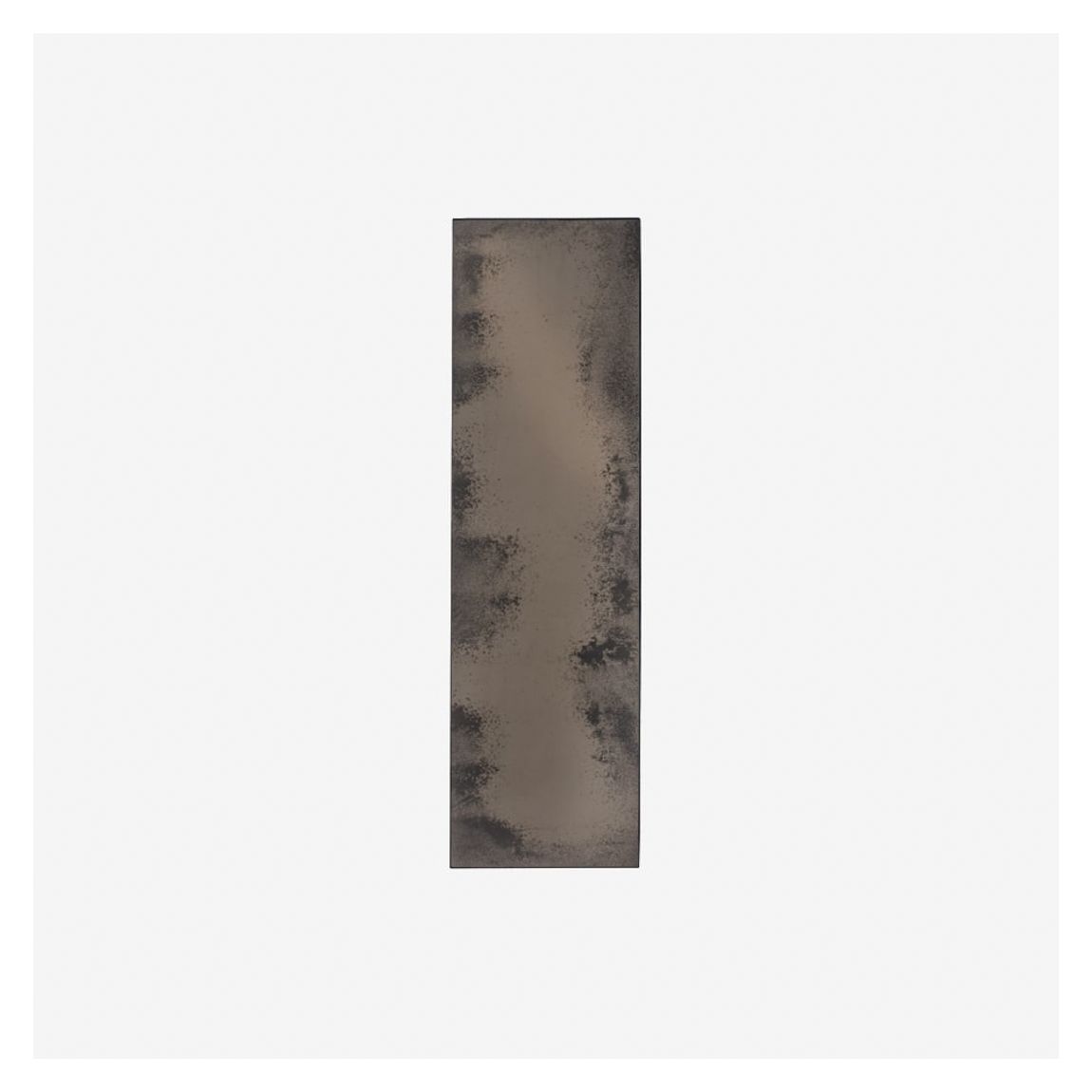 Coppice Tall Wall Mirror in Bronze Medium Aged Mirror & Black Finish main product photo