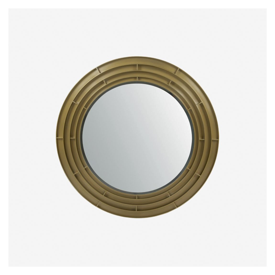 Chelsea Large Mirror in Matte Gold Finish main product photo