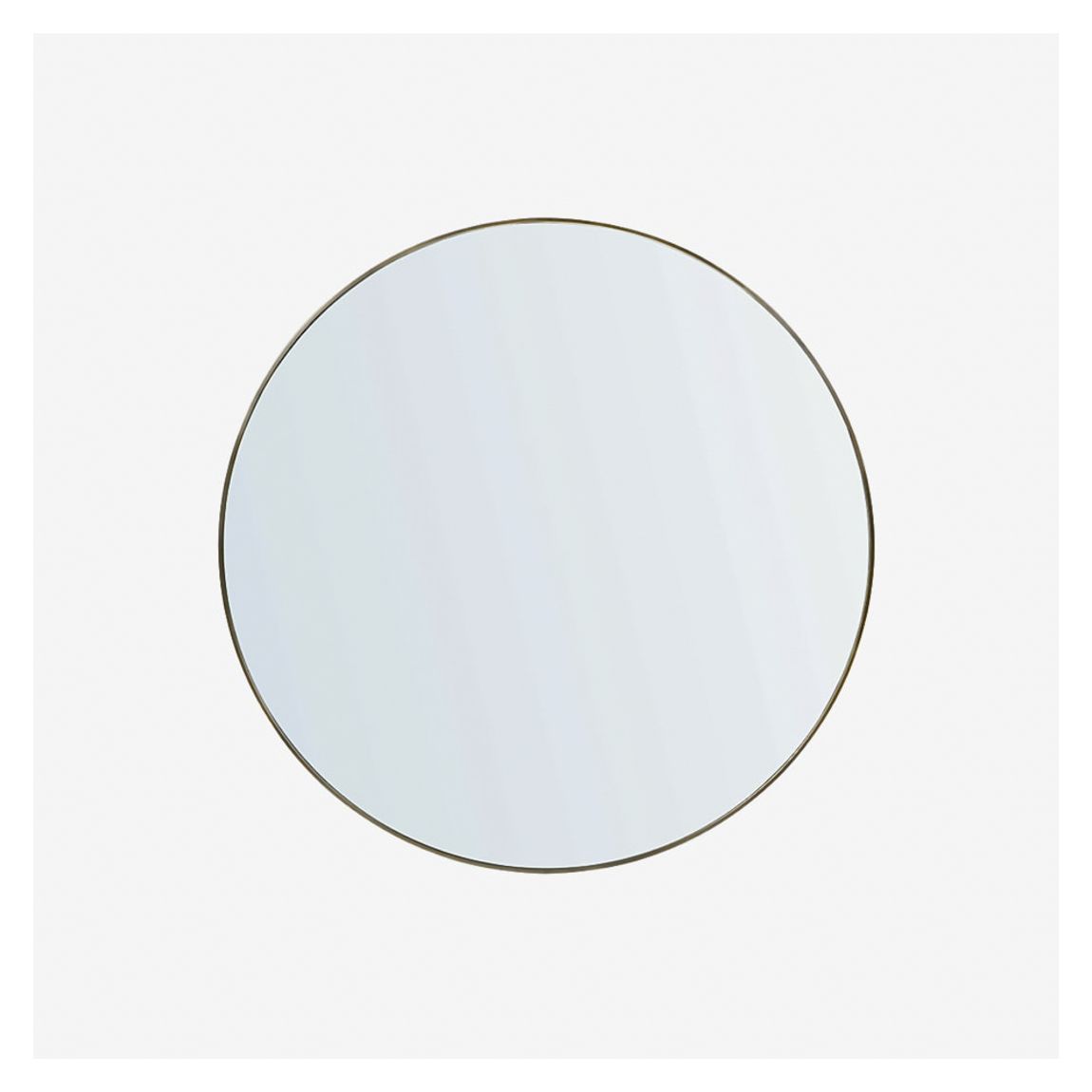 Stirling Large Wall Mirror in Brushed Bronze Finish main product photo