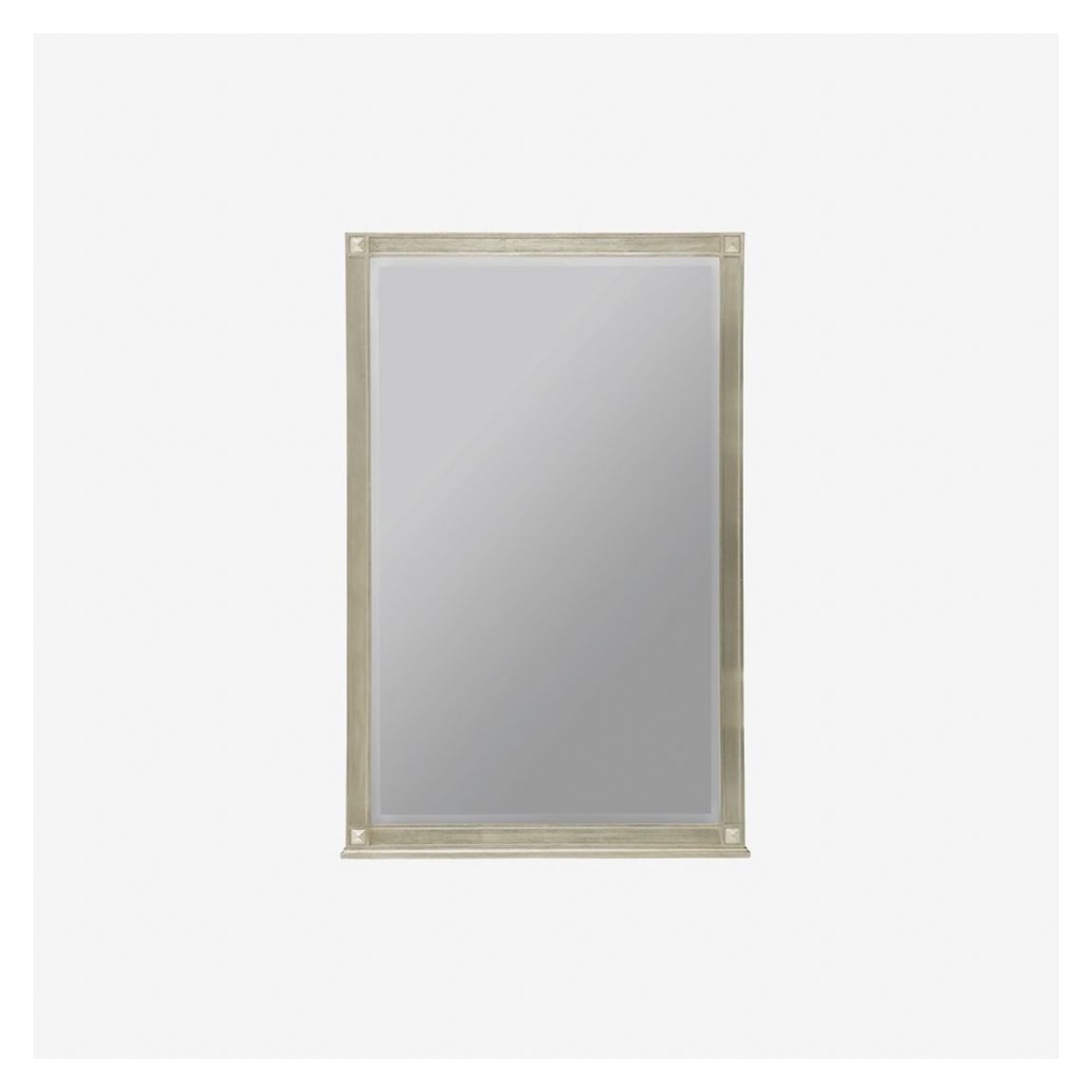 Wesley Large Wall Mirror in Auric Finish & Champagne Shimmer main product photo