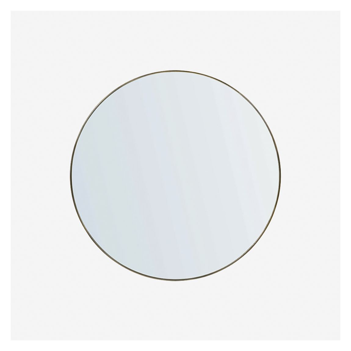 Luceat Large Wall Mirror in Bronze Finish main product photo