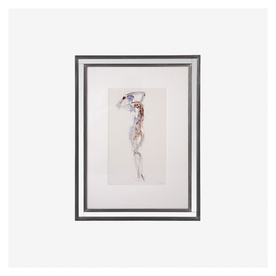 Norse Gods: Freya II Wall Art in Silver Mirrored Frame main product photo