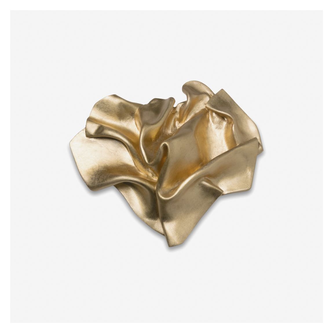 Crunchie III Wall Sculpture in Gold Finish main product photo