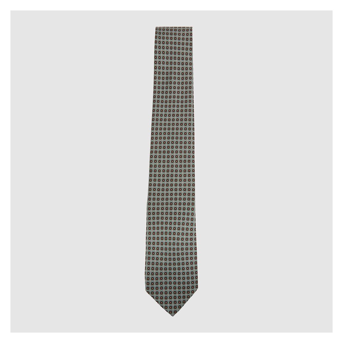 Green Mondello Mini Floral Silk Tie main product photo
