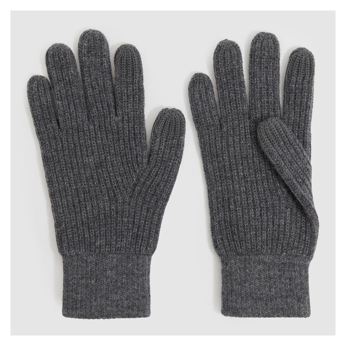 Grey Lawson Merino Wool Touchscreen Gloves main product photo