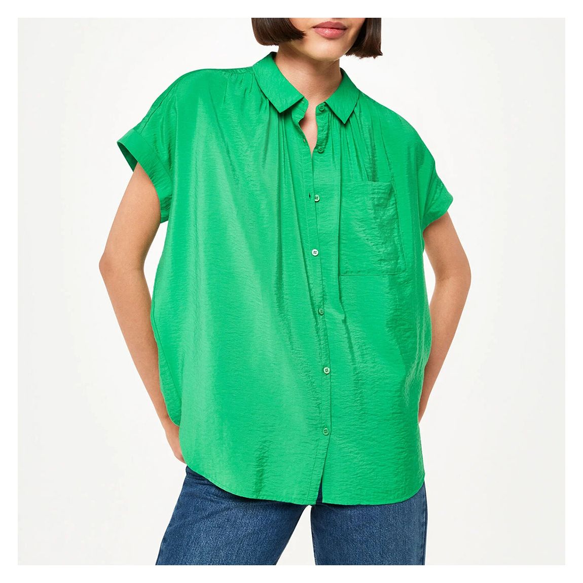 Green Nicola Button Shirt main product photo
