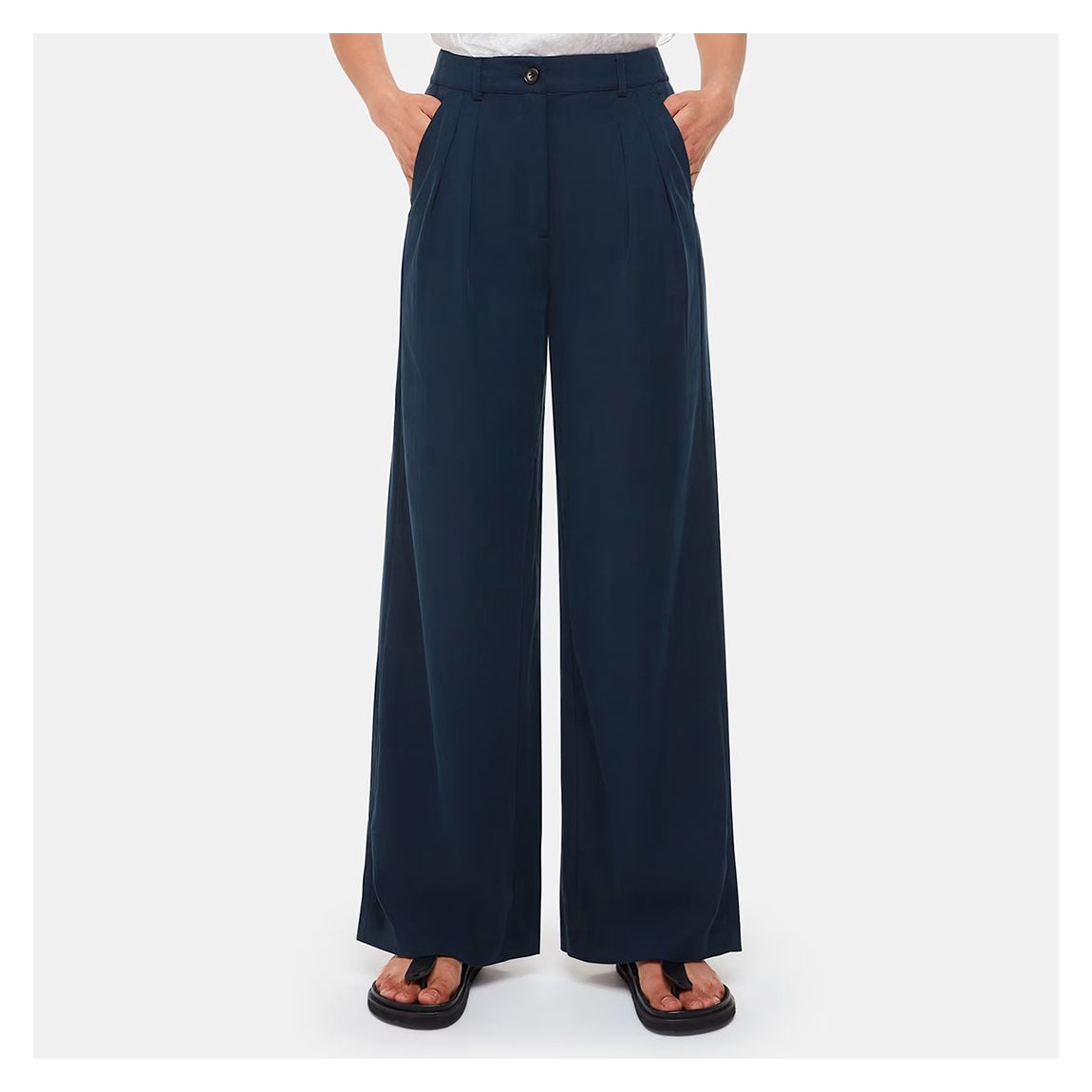 Navy Joss Tailored Trousers main product photo