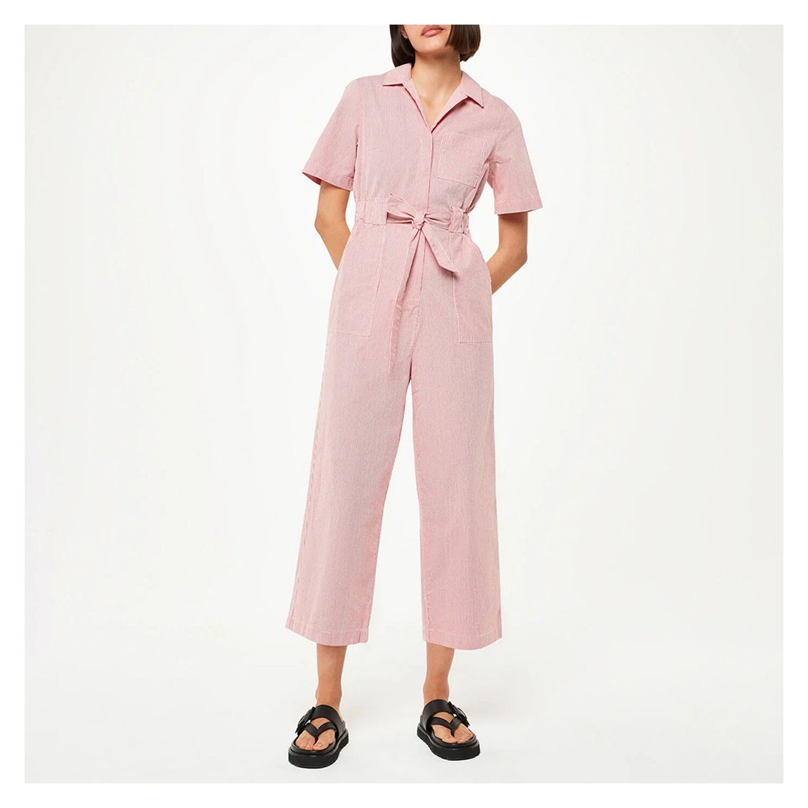 Red Melissa Stripe Boilersuit main product photo