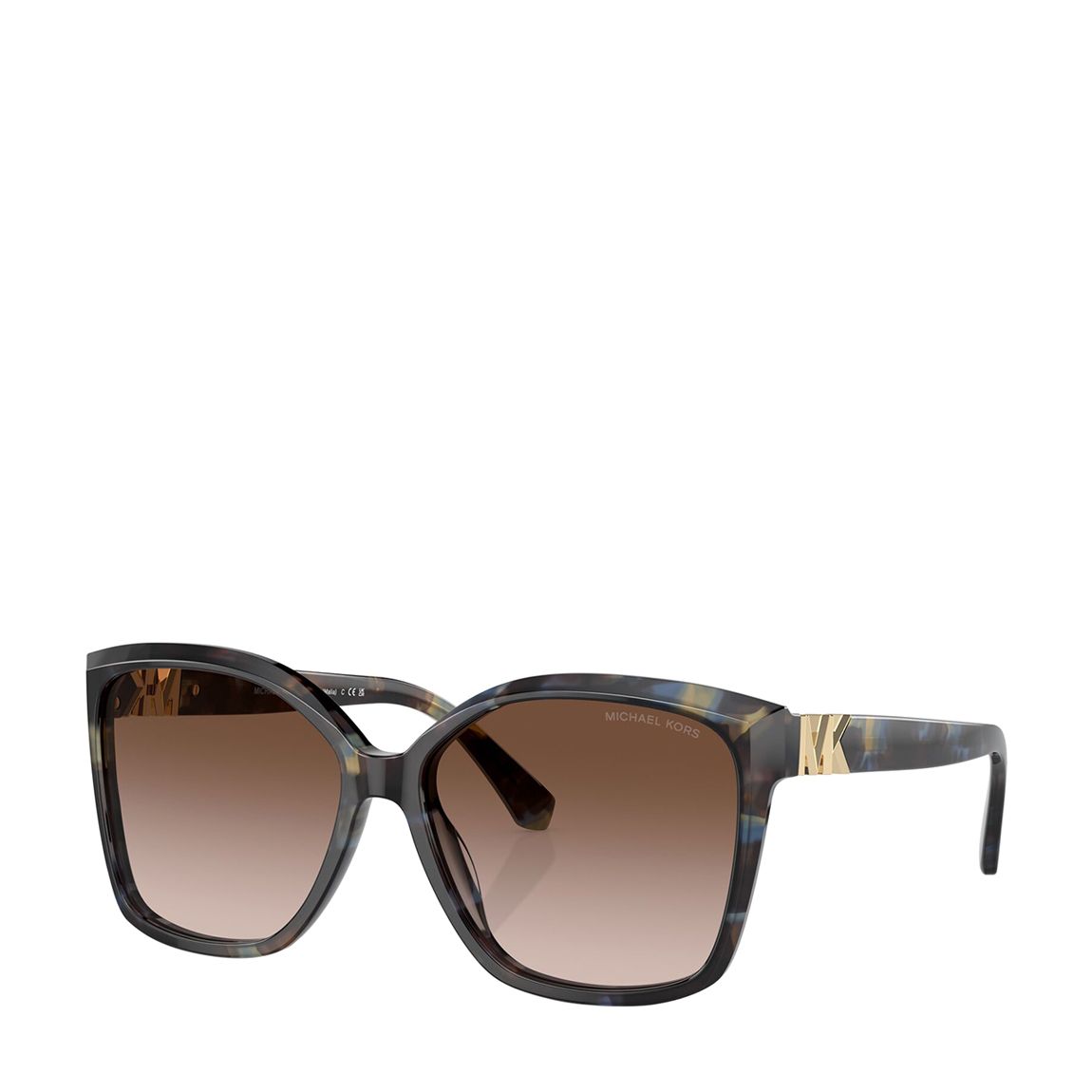 Blue Tortoiseshell Malia Womens Sunglasses 58mm main product photo