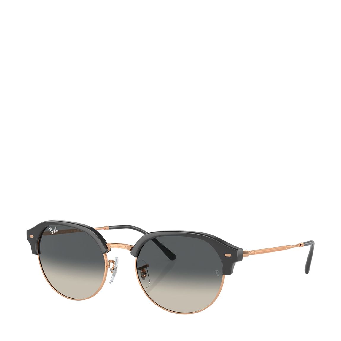 Dark Grey Gradient Unisex Sunglasses 55mm main product photo