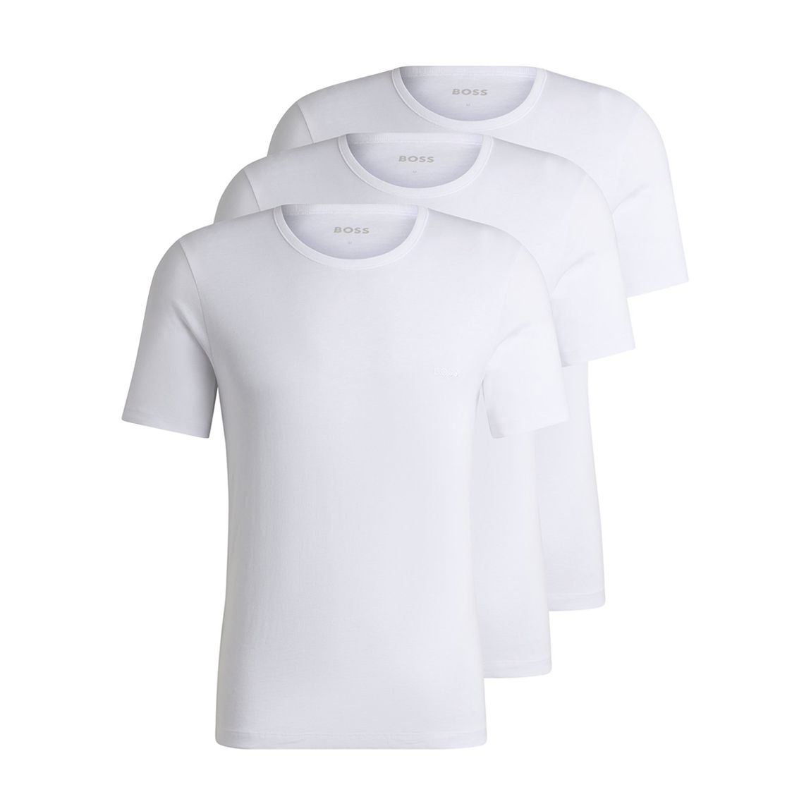White 3 Pack Cotton T-Shirt main product photo