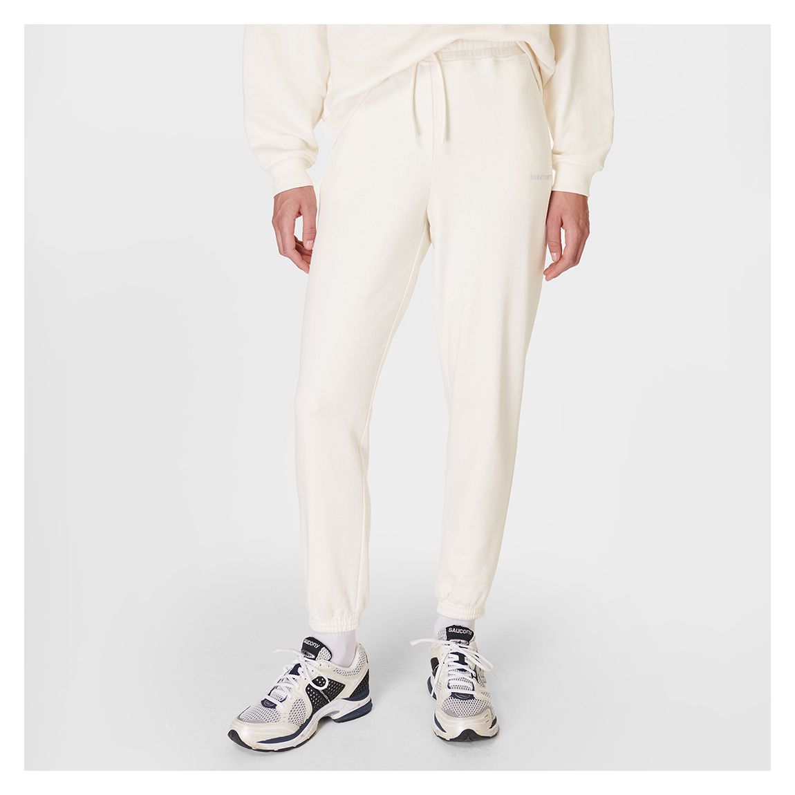 Revive Relaxed Jogger - Cloud White main product photo
