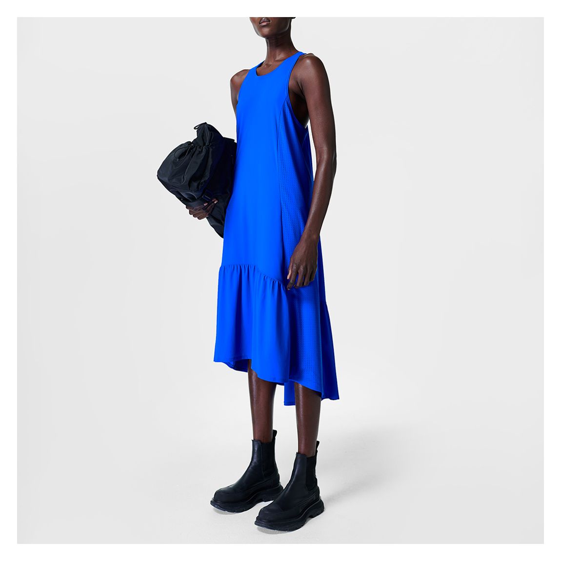 Explorer Ace Midi Dress - Electric Blue main product photo