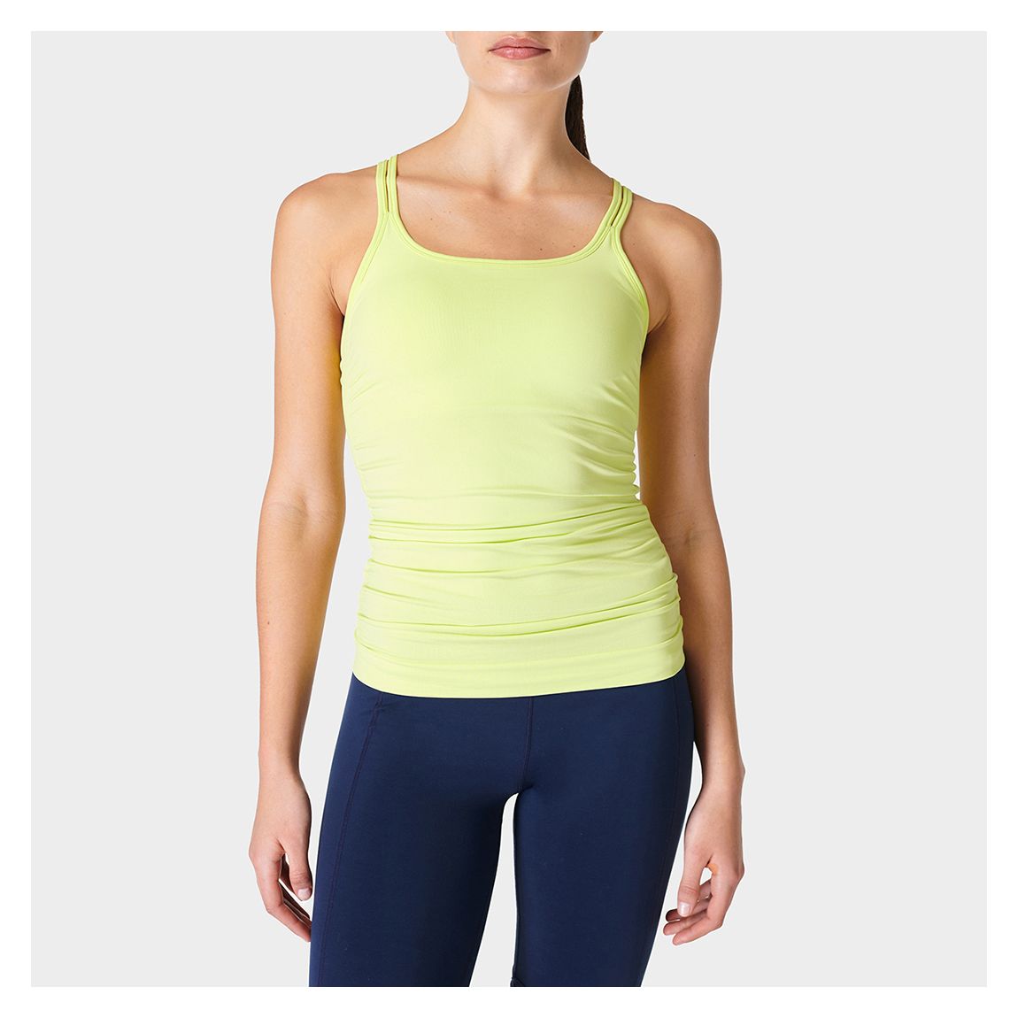 Poise Seamless Yoga Tank - Black main product photo