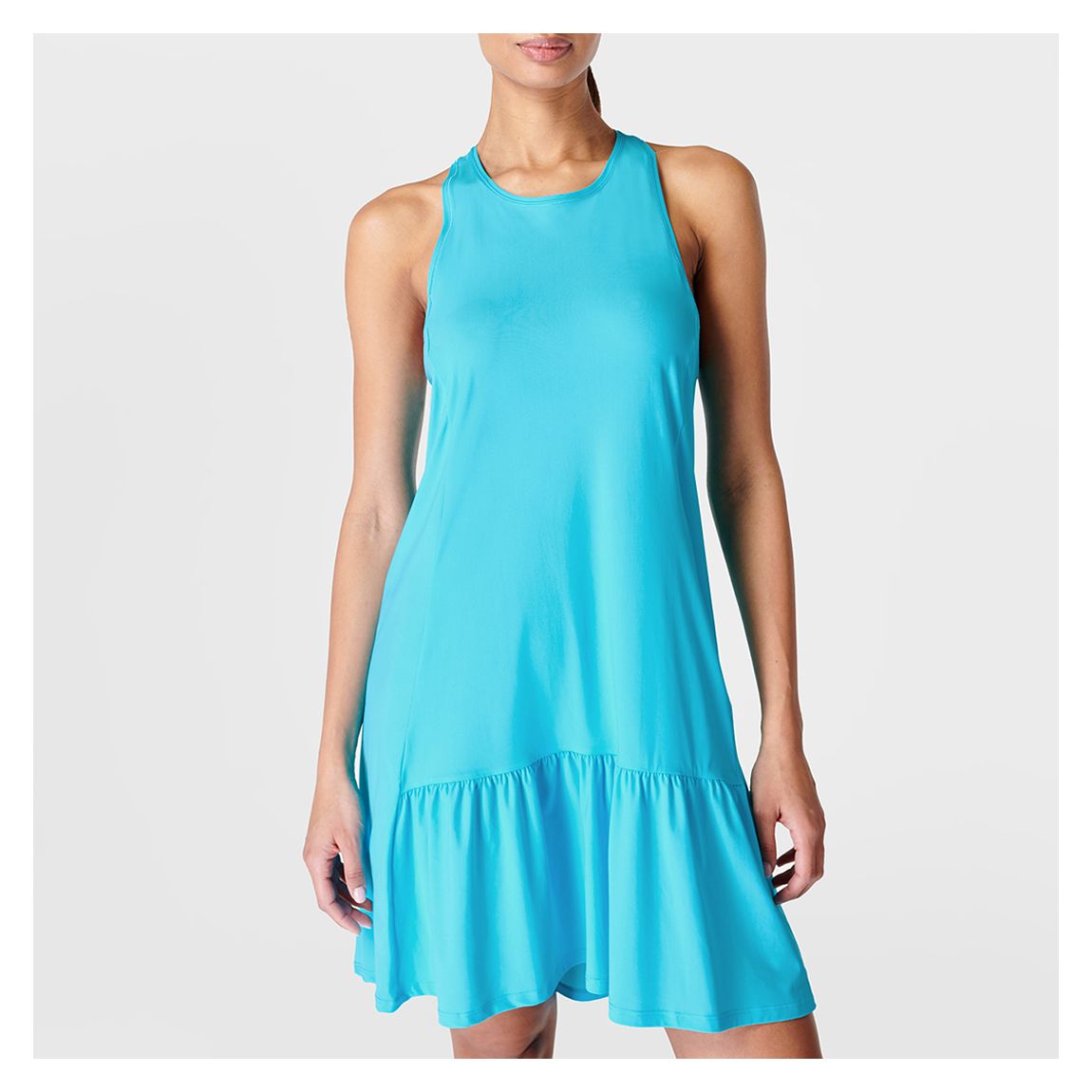 Explorer Club Mini Dress - Seaglass Blue main product photo