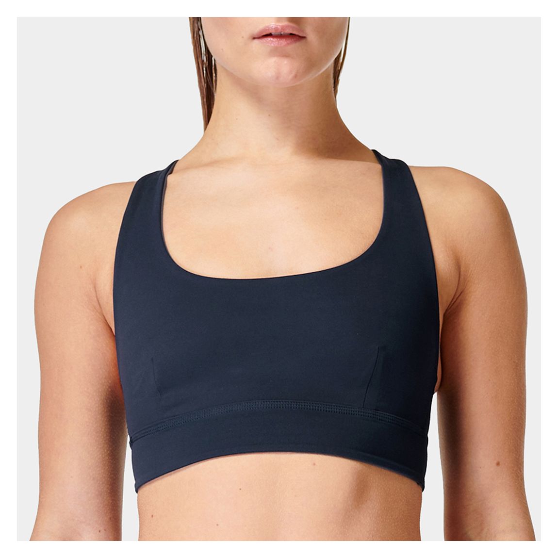 Super Soft Reversible Bra - Grey-Navy main product photo