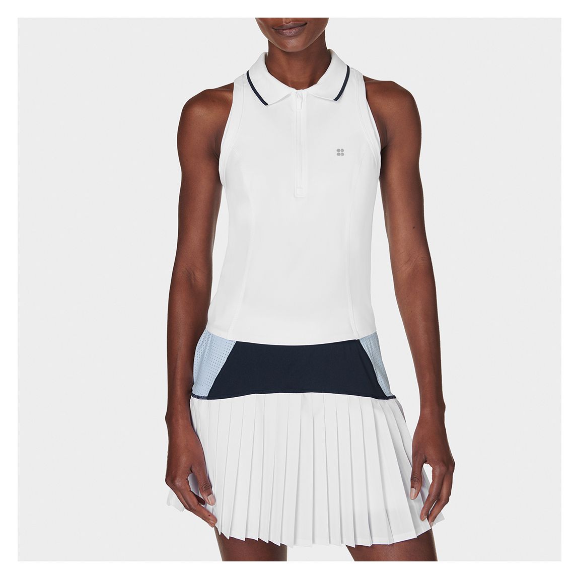 Power Match Point Tennis Tank - White main product photo