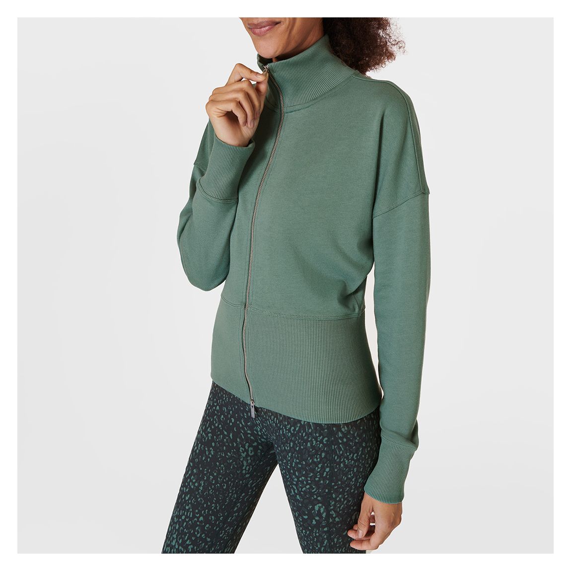 After Class Zip Up - Cool Forest Green main product photo