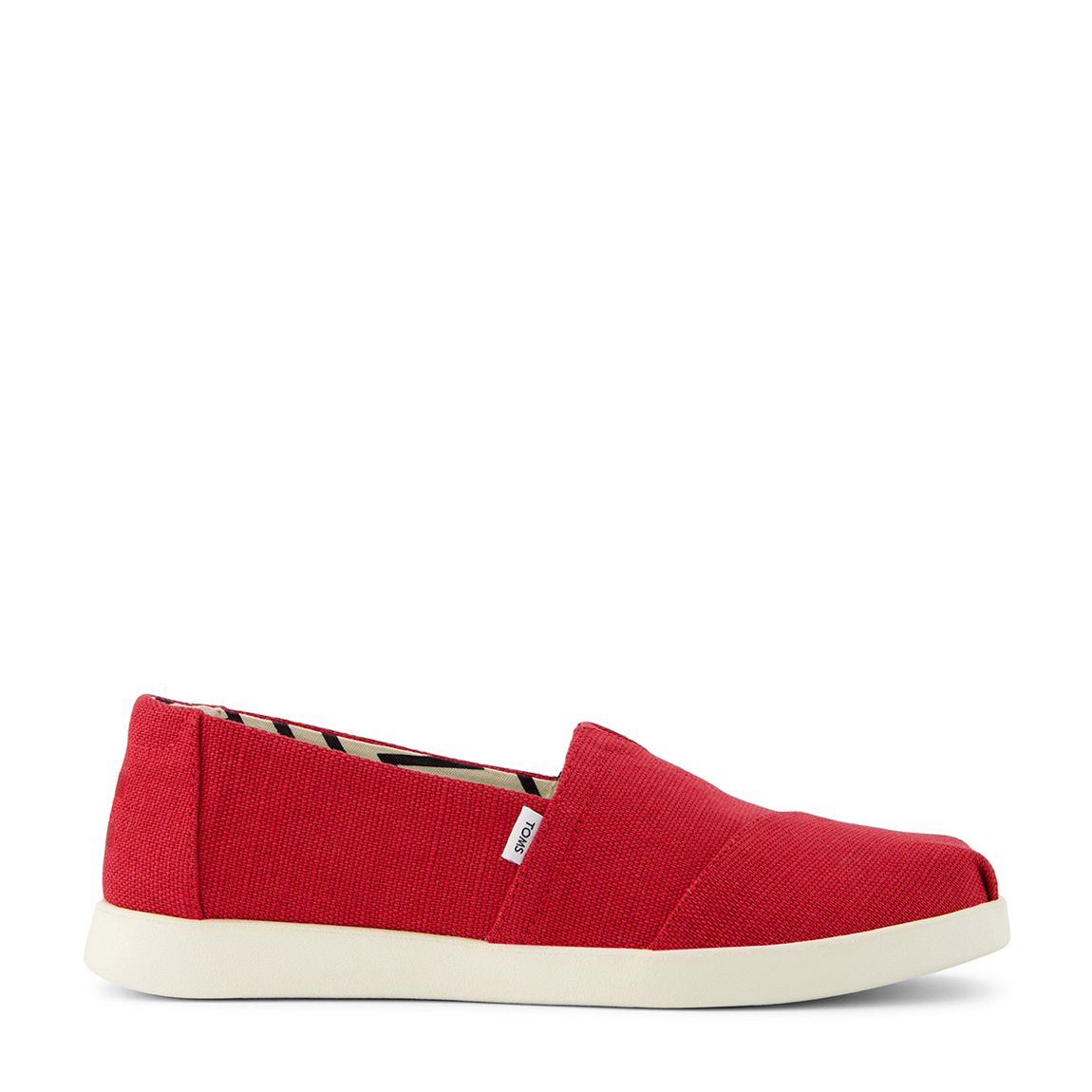 Women's Red Canvas Alpargata Plus Espadrille main product photo