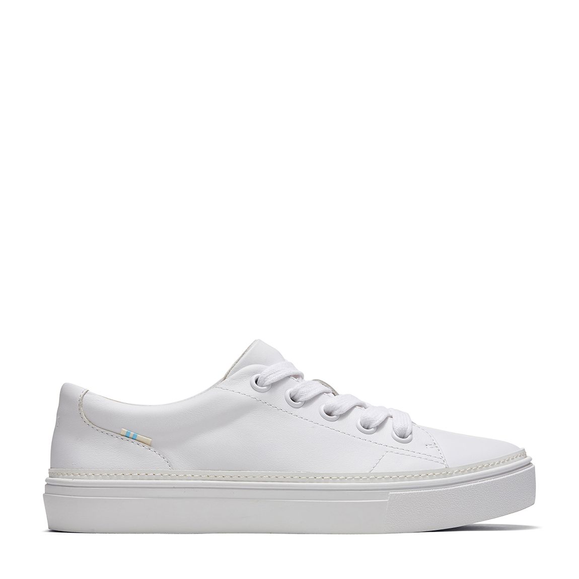 Women's White Leather Alex Trainers main product photo