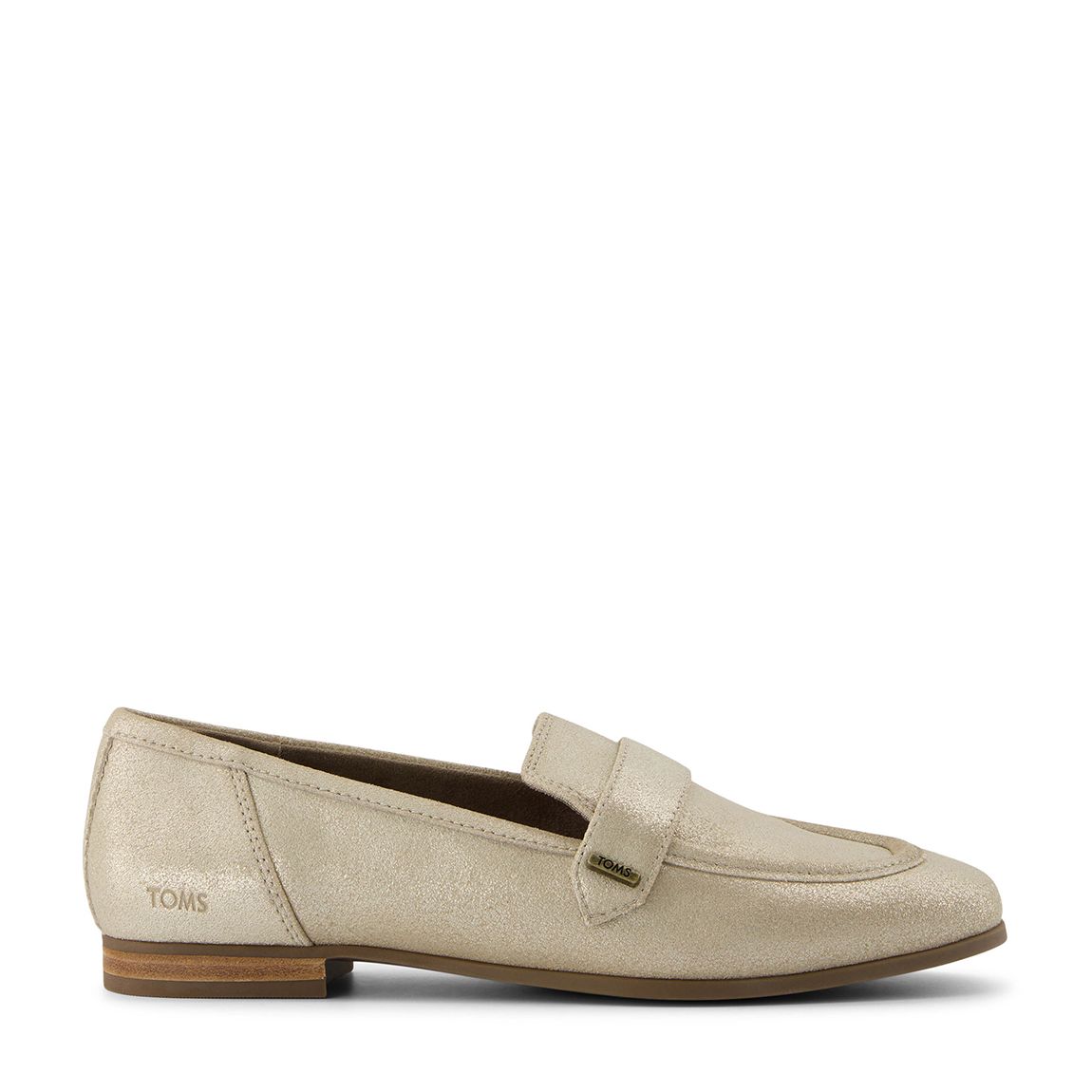 Women's Pink Metallic Suede Lynette Loafers main product photo
