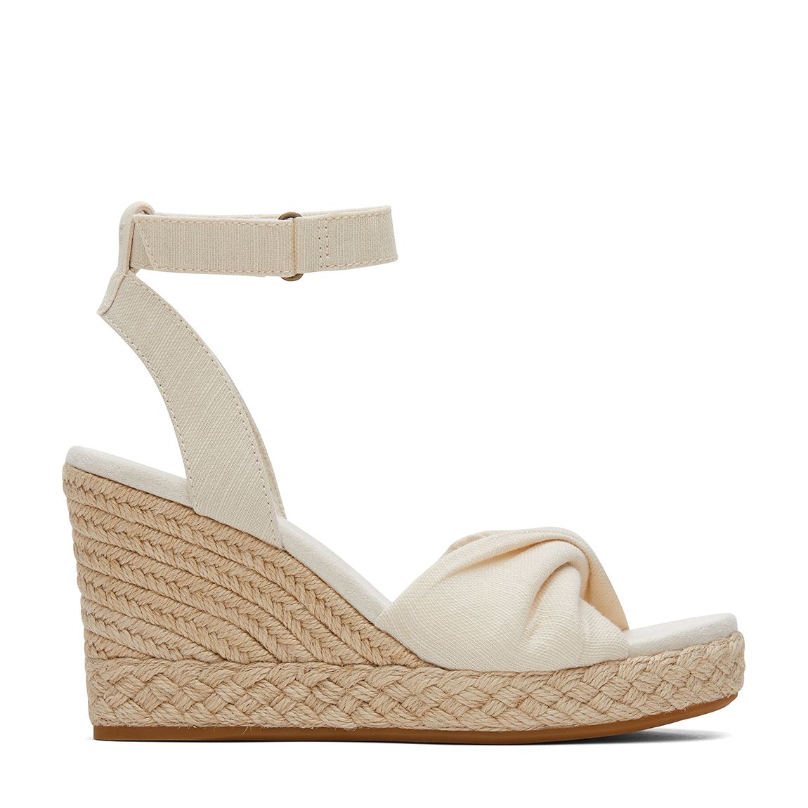 Women's Natural Slubby Marisela Heeled Espadrille main product photo