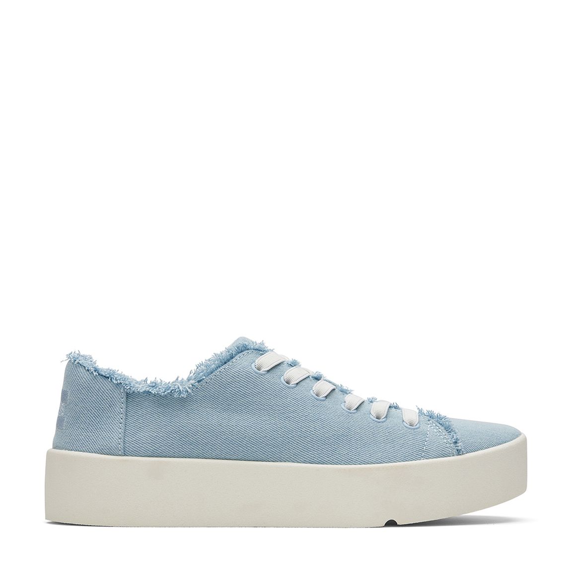 Women's Pastel Blue Denim Verona Trainers main product photo