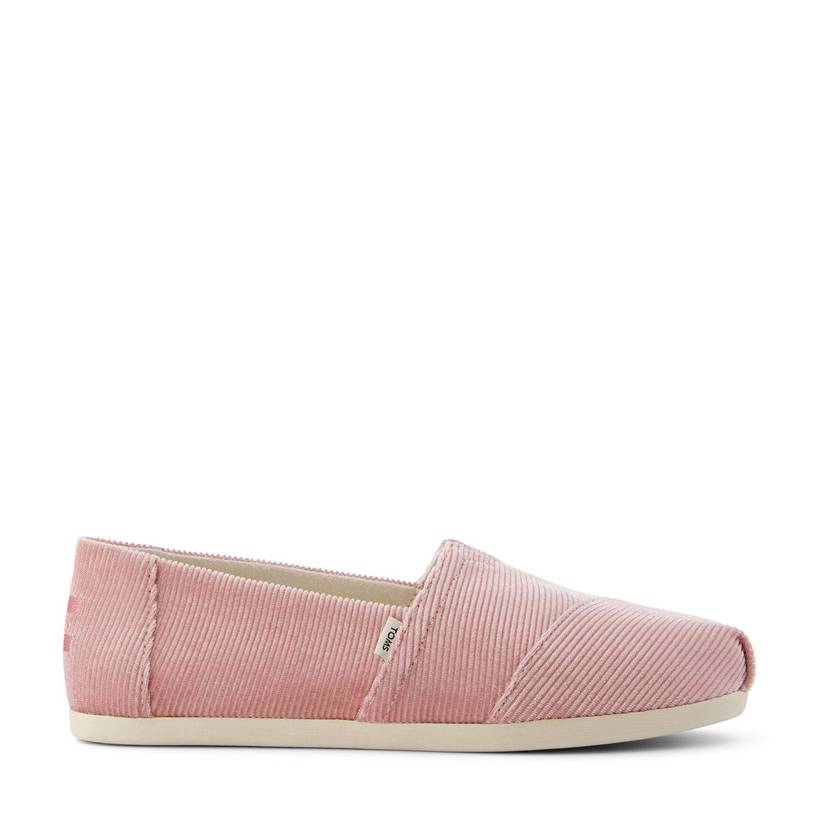 Women's Pink Corduroy Alpargata Classic Espadrille main product photo