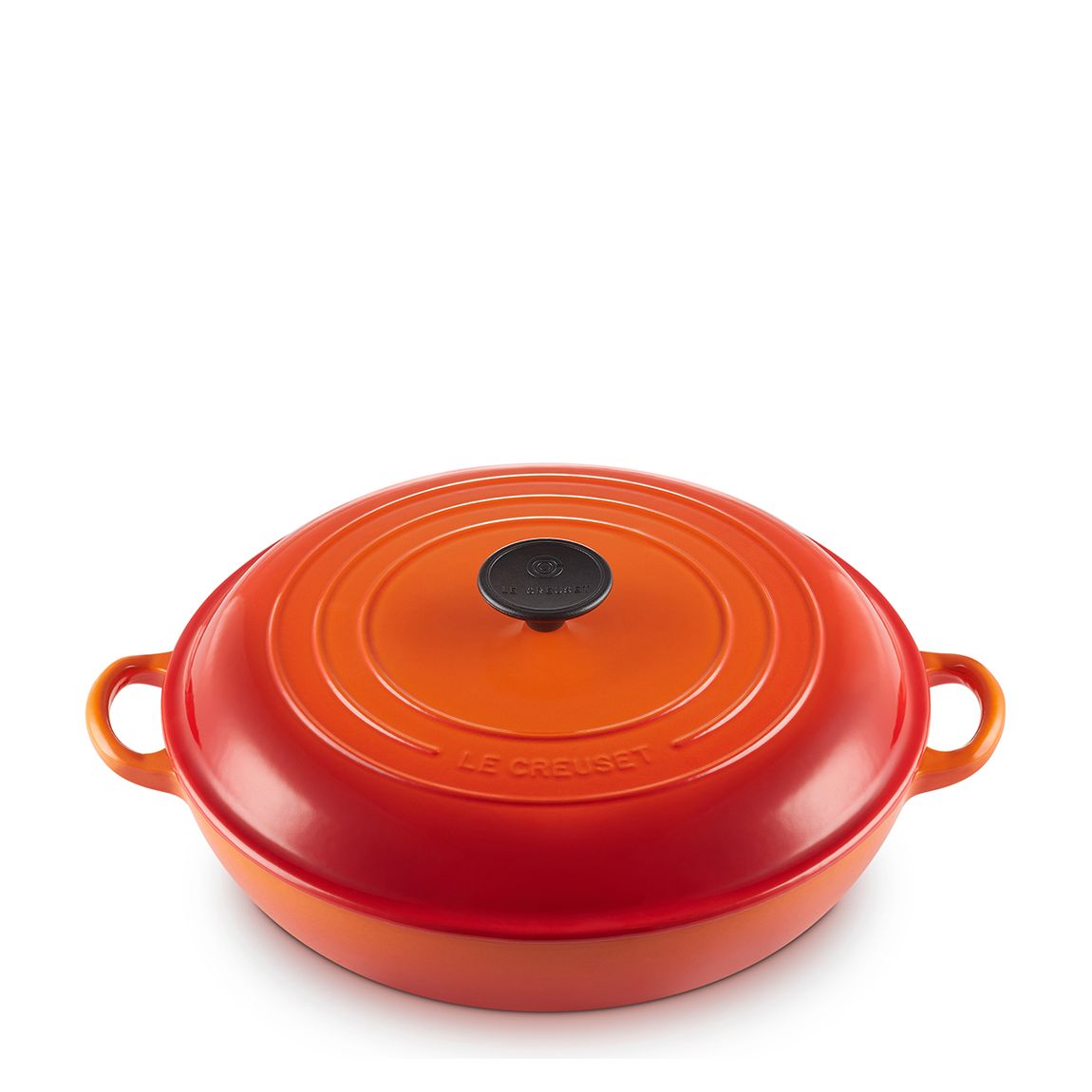 Volcanic Classic Cast Iron Shallow Casserole, 30cm main product photo