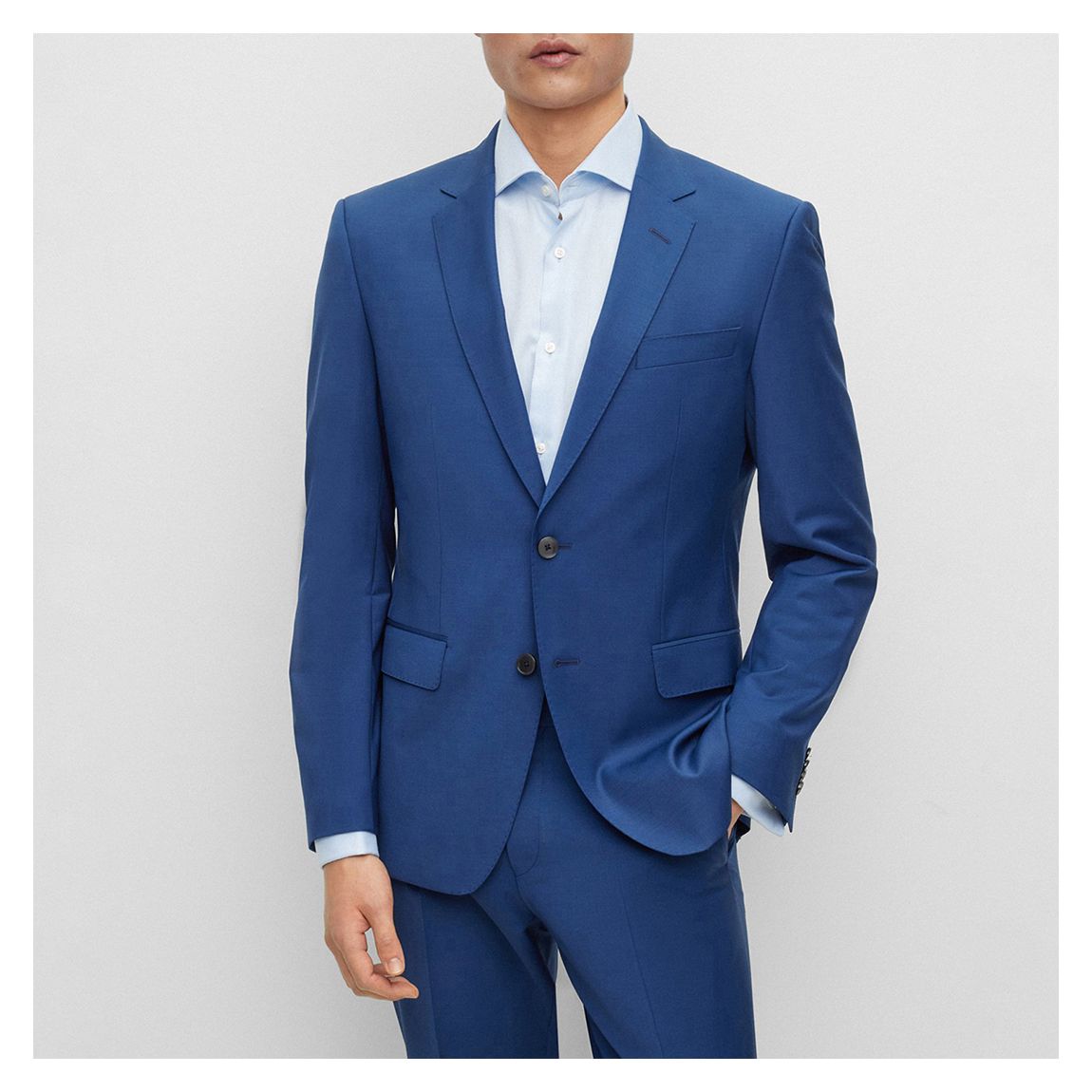 Blue Single Breasted Blazer main product photo