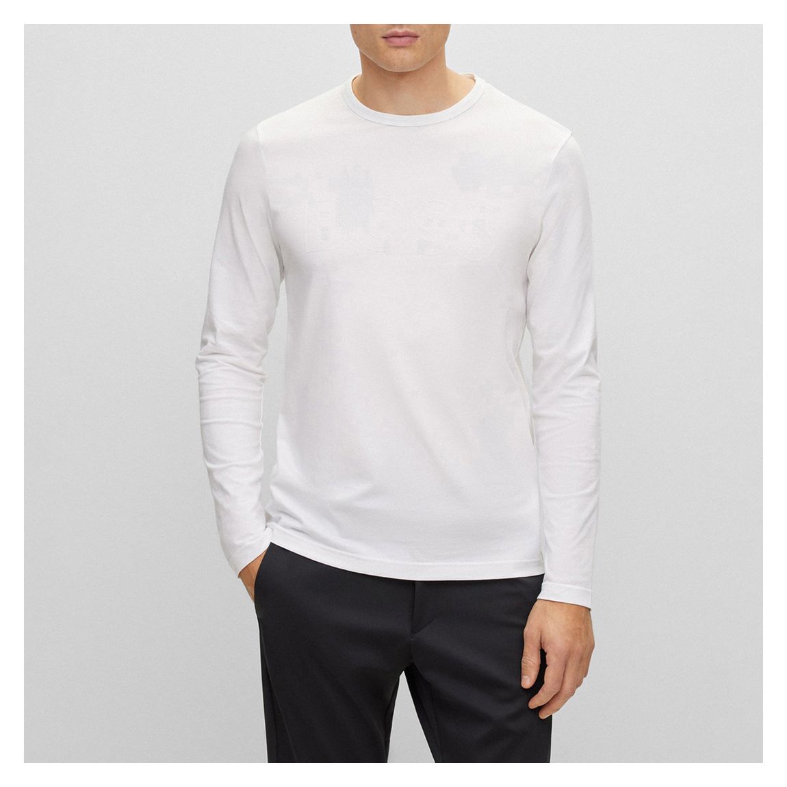 White Tognbo Long Sleeve Top main product photo