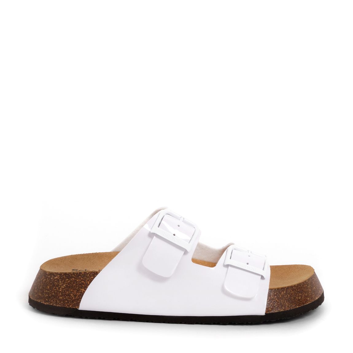 Women's White Noelle 24 Flat Sandals main product photo