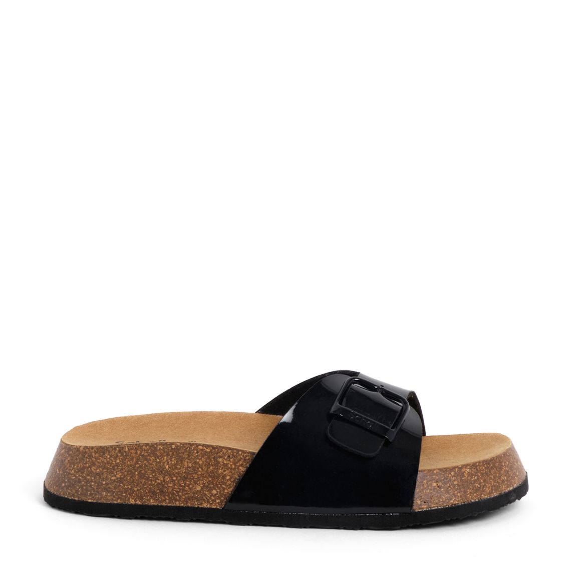 Women's Black Kathleen 24 Flat Sandals main product photo