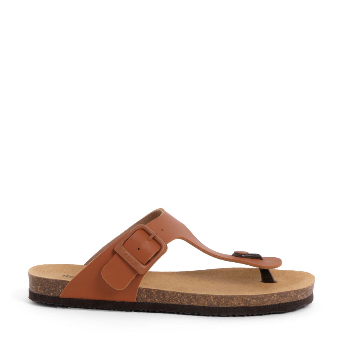 Women's Cognac Claude Flat Sandals main product photo