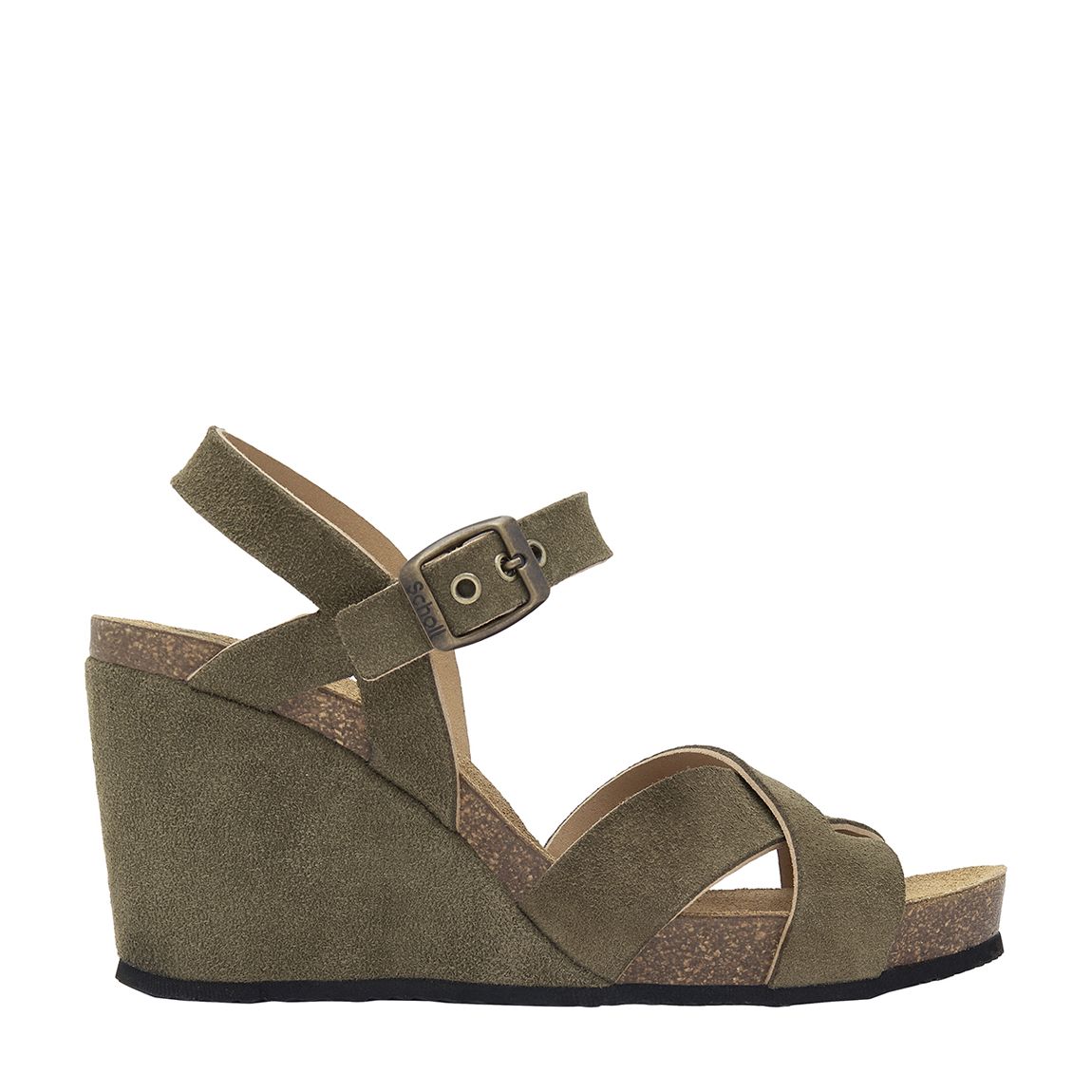 Women's Khaki Cecile Flat Sandals main product photo