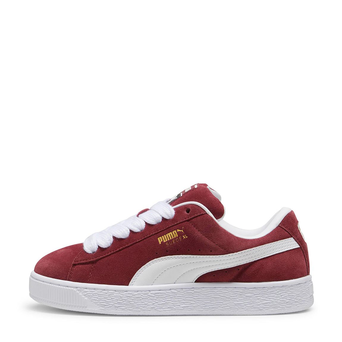 Unisex Red Suede XL Lace Trainers main product photo