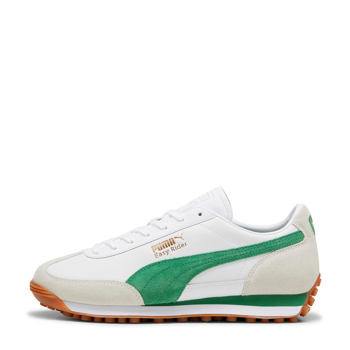 Unisex White/Green Easy Rider Mix Trainers main product photo