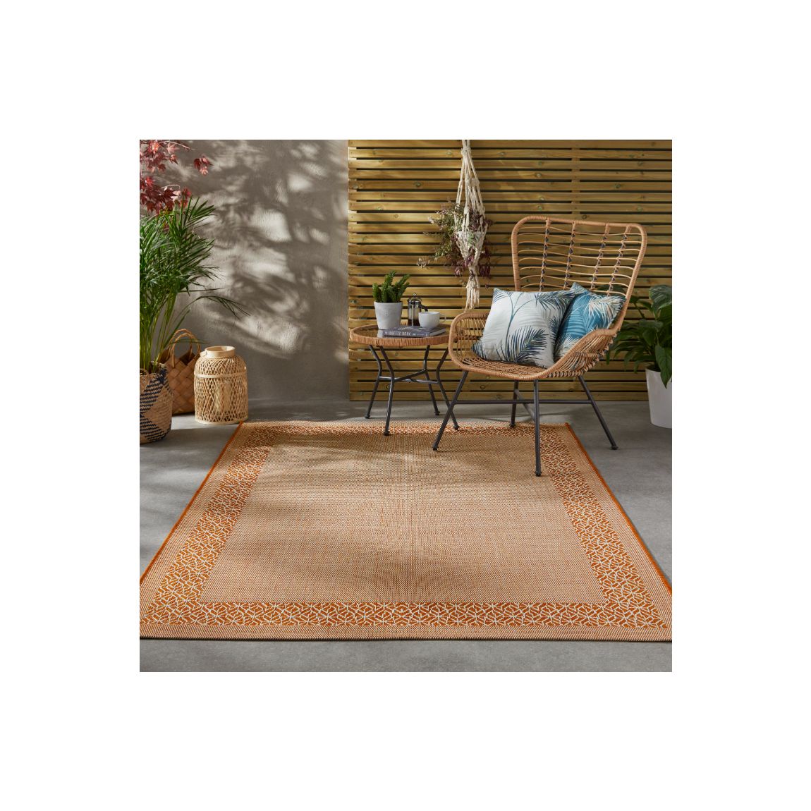 Terrazzo Indoor Outdoor Rug Orange - 230cm x 160cm main product photo