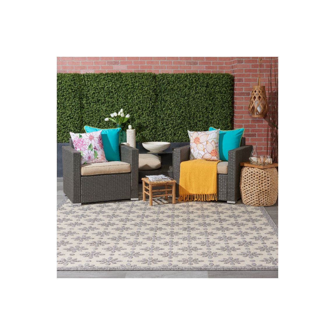 Cozumel Indoor Outdoor Rug Cream - 300cm x 239cm main product photo