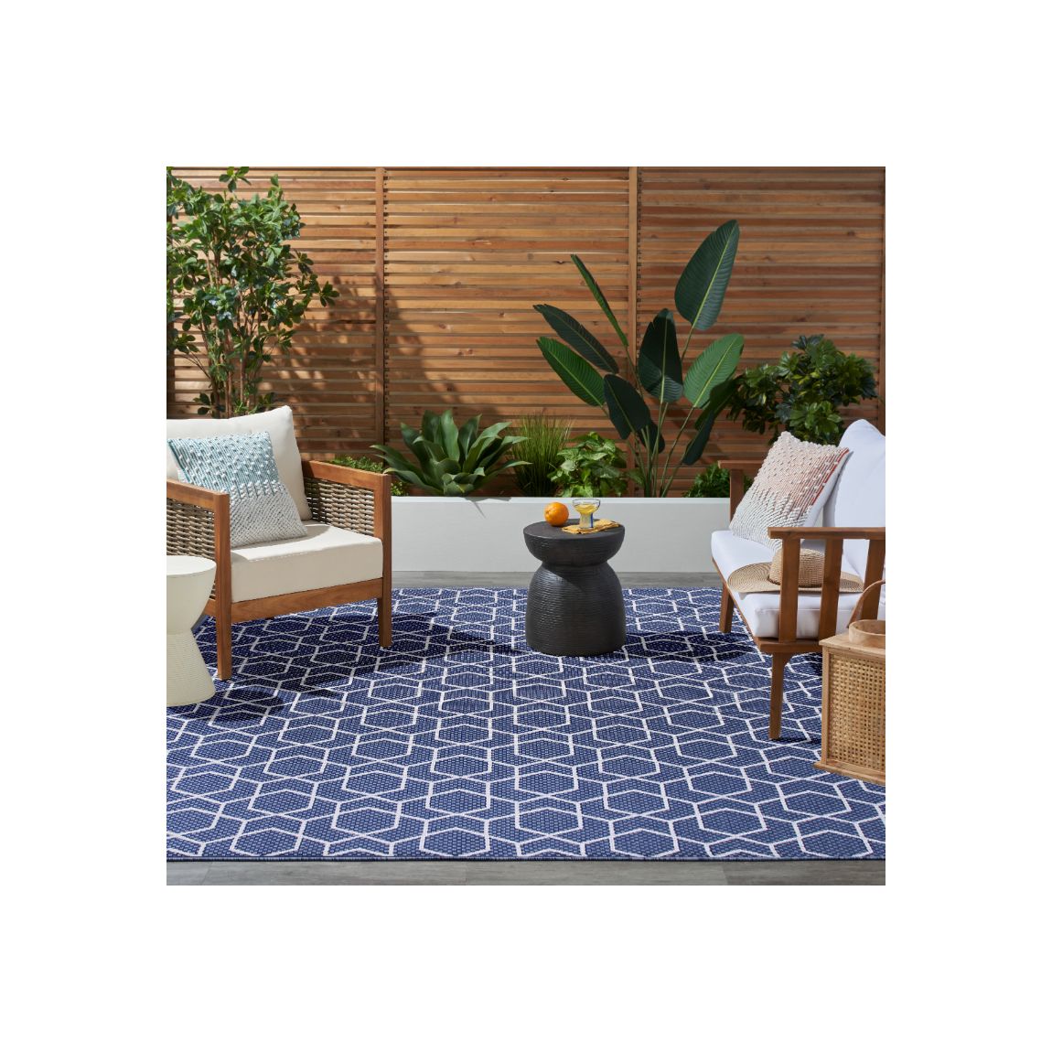 Horizon Indoor Outdoor Rug Navy - 427cm x 305cm main product photo